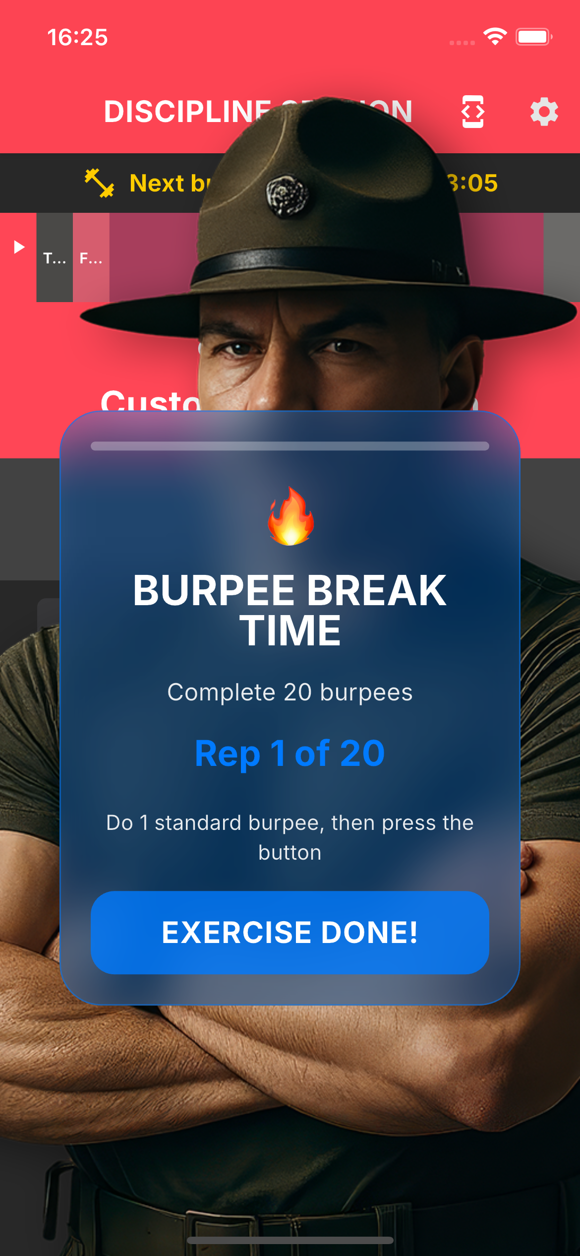 Workinger Burpee Break